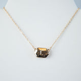 Ivory Shell Reversible Initial Letter Necklace