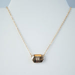 Ivory Shell Reversible Initial Letter Necklace