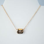 Ivory Shell Reversible Initial Letter Necklace