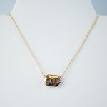 Ivory Shell Reversible Initial Letter Necklace