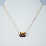 Ivory Shell Reversible Initial Letter Necklace