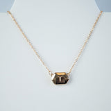 Ivory Shell Reversible Initial Letter Necklace