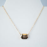 Ivory Shell Reversible Initial Letter Necklace