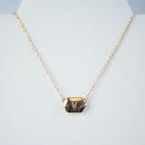 Ivory Shell Reversible Initial Letter Necklace