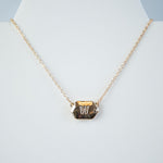Ivory Shell Reversible Initial Letter Necklace