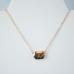 Ivory Shell Reversible Initial Letter Necklace