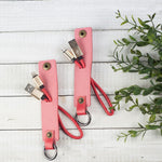 Key Chain with iPhone Charging Cable