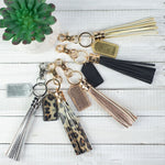 Tassel Keychain with Tag
