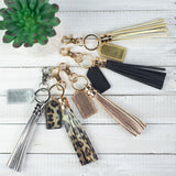 Tassel Keychain with Tag