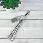 Tassel Keychain with Tag
