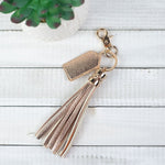 Tassel Keychain with Tag