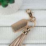 Tassel Keychain with Tag