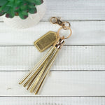 Tassel Keychain with Tag