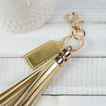 Tassel Keychain with Tag