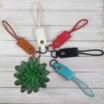 Key Chain with iPhone Charging Cable