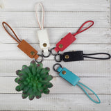 Key Chain with iPhone Charging Cable