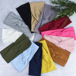 Twist Front Head Wrap / Headbands - Child Size