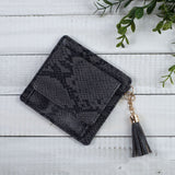 Chelsea Snake Print Wallet and Snap Pouch