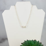 Mara Beaded and Fresh Water Pearl Pendant Necklace