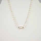 Mara Beaded and Fresh Water Pearl Pendant Necklace