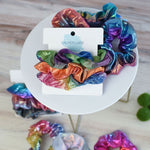 Hair Scrunch Set in Rainbow Mermaid Shimmer