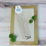 Large Letter / Initial Necklace In Silver