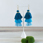 Elise Party Tassel Dangle Earrings