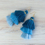 Elise Party Tassel Dangle Earrings