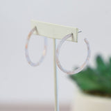 Cecelia Acrylic Hoop Earrings