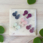 Mini Pearl Double Stud Earrings