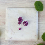 Mini Pearl Double Stud Earrings
