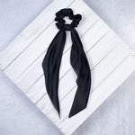 Solid Satin Hair Scarf: 10 Colors Available