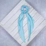 Solid Satin Hair Scarf: 10 Colors Available