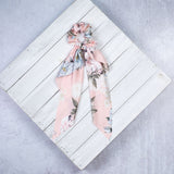 Boho Floral Hair Scarf