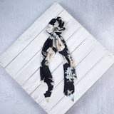 Boho Floral Hair Scarf