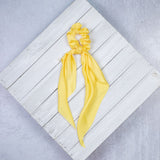 Solid Satin Hair Scarf: 10 Colors Available