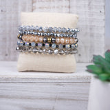 Emerson Beaded Stretch Bracelet