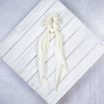 Solid Satin Hair Scarf: 10 Colors Available