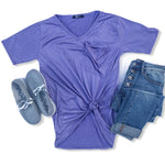 Slouchy Pocket Tee | Multiple Colors!