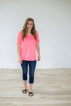 Slouchy Pocket Tee | Multiple Colors!