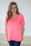 Slouchy Pocket Tee | Multiple Colors!