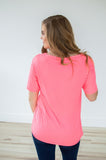 Slouchy Pocket Tee | Multiple Colors!