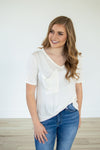 Slouchy Pocket Tee | Multiple Colors!