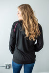 Women's Zip Up Hoodie | Black