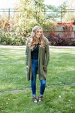 Brushed Waffle Knit Cardigan | Multiple Colors