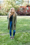 Brushed Waffle Knit Cardigan | Multiple Colors