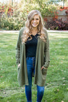 Brushed Waffle Knit Cardigan | Multiple Colors