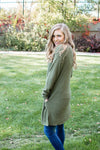 Brushed Waffle Knit Cardigan | Multiple Colors