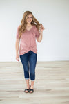 Slouchy Pocket Tee | Multiple Colors!