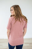 Slouchy Pocket Tee | Multiple Colors!